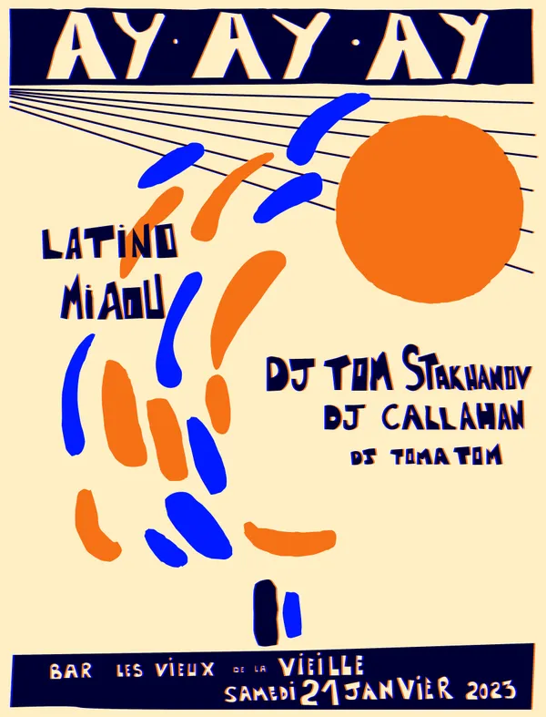 AY AY AY Vol. 1 flyer