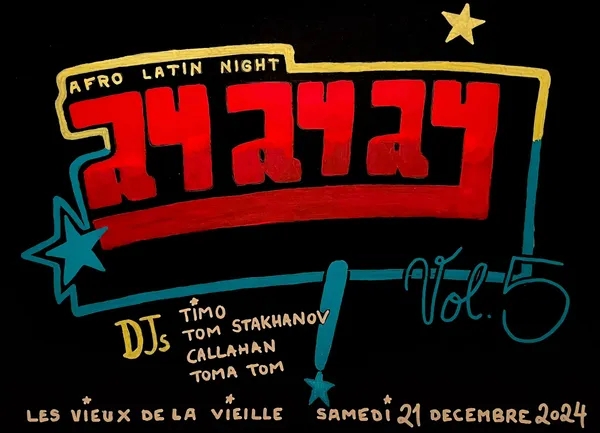 AY AY AY Vol. 5 flyer