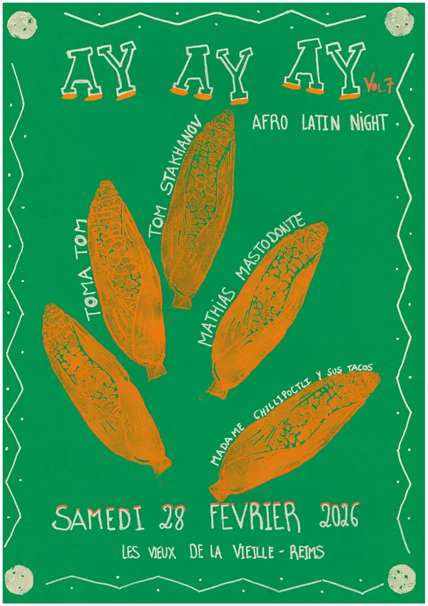 AY AY AY Vol. 7 flyer